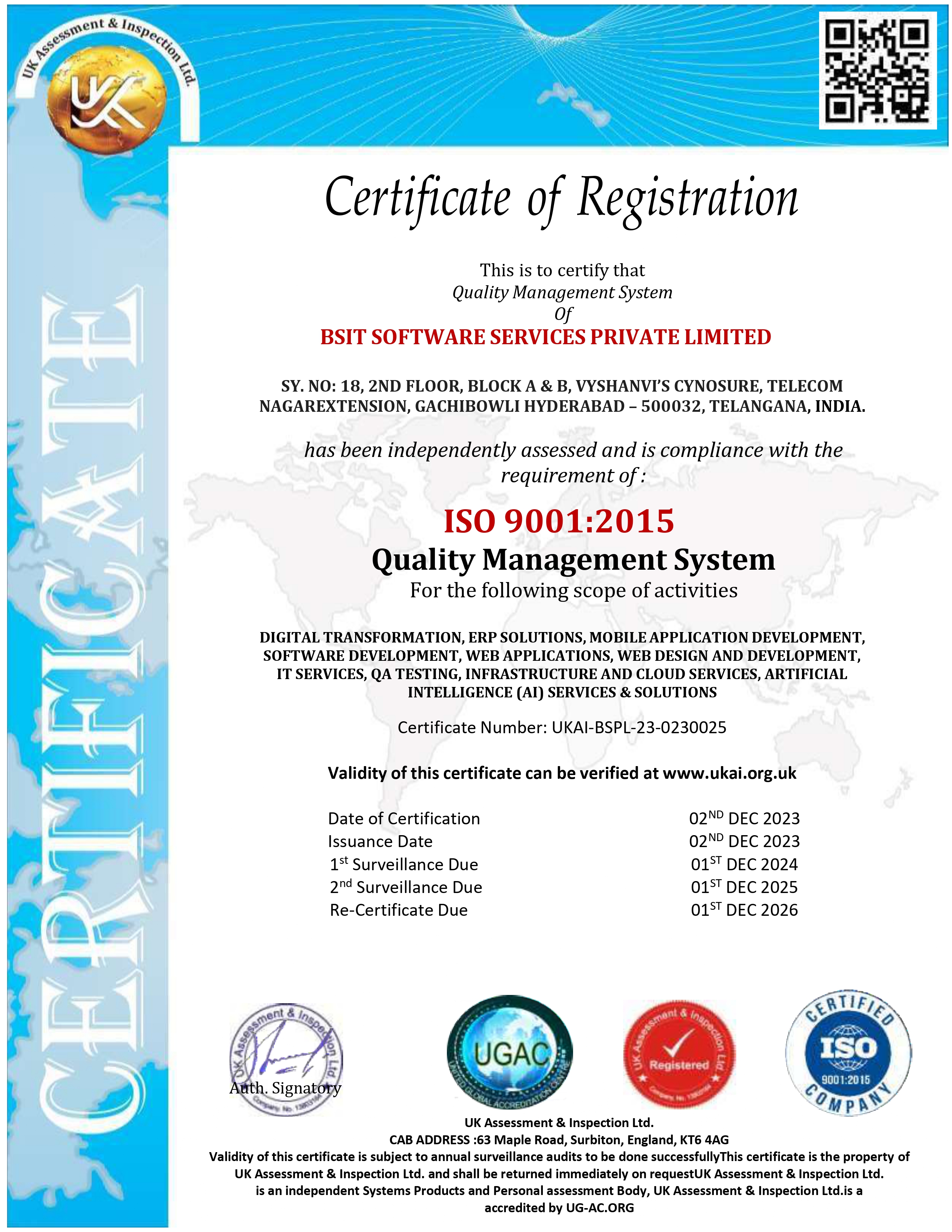 ISO-Certification-of-BSIT-Software-Services-Web-And-App-Development-Company-In-India