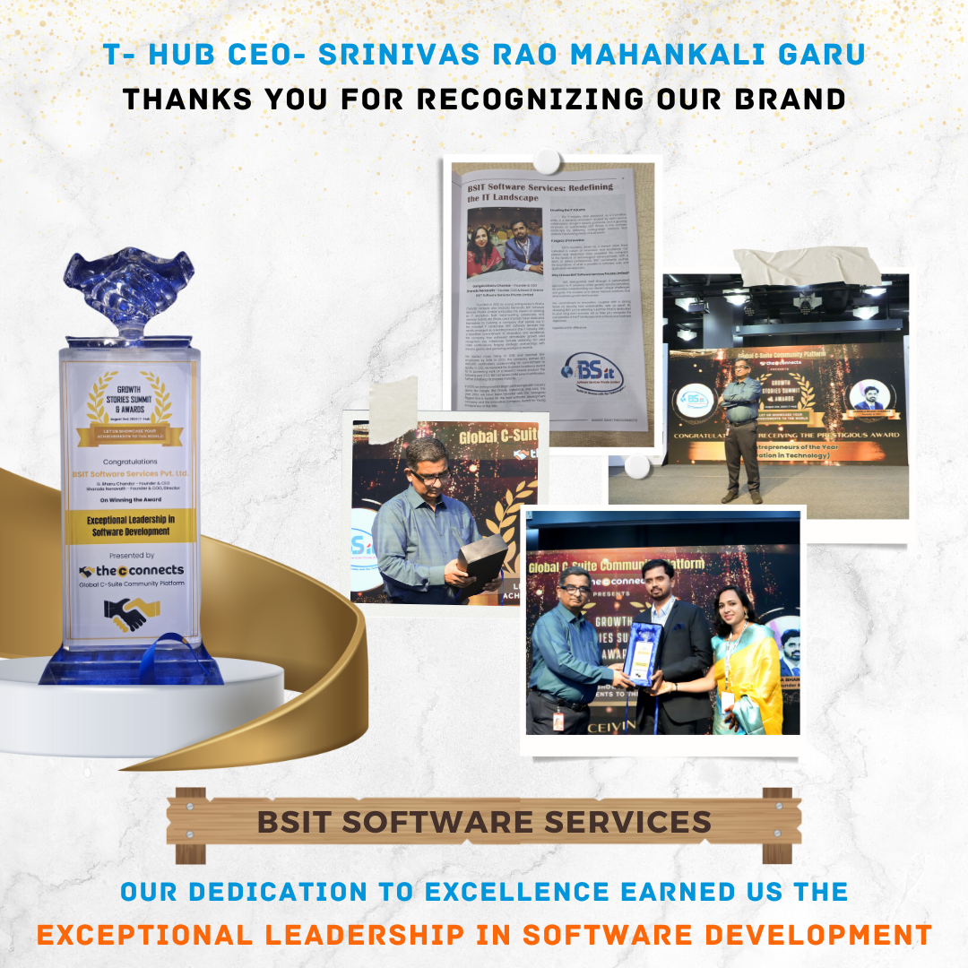T-hub-award-for-BSIT-Software-Services-Web-And-App-Development-Company-In-India